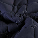 Maxbell SPA Massage Table Linen Set Bed Skirt Pillow Case Stool Cover Dark Blue-L