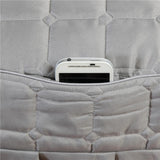 Maxbell SPA Massage Table Linen Set Bed Skirt Pillow Case Stool Cover Grey-L