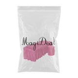Maxbell SPA Massage Table Linen Set Bed Skirt Pillow Case Stool Cover Rose Red-L