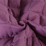 Maxbell SPA Massage Table Linen Set Bed Skirt Pillow Case Stool Cover Purple-L