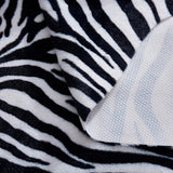 Maxbell Soft Faux Animal Skin Fur Rug Non-slip Mat Carpet Zebra