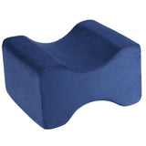 Max Super Comfort Memory Foam Leg Pillow Side Sleep Knee Pillow Deep Blue - Aladdin Shoppers