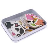 Max Preschool Educational Puzzle Cognitive Card Matching Game Farm Animals - Aladdin Shoppers