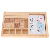 Max English Word Spelling Learning Montessori Wooden Toys For Preschool Kids - Aladdin Shoppers