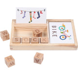 Max English Word Spelling Learning Montessori Wooden Toys For Preschool Kids - Aladdin Shoppers