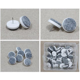 50pcs Furniture Nail Felt Pad Wooden Table Chair Leg Feet 24cm (50pcs)
