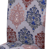 Max Super Fit Stretch Dining Chair Seat Cover Slipcover Floral - Aladdin Shoppers