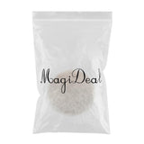 Max Fluffy Faux Fur Seat Cushion Pad Artificial Sheepskin Mat White Gray 40cm - Aladdin Shoppers