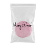 Maxbell Fluffy Faux Fur Seat Cushion Pad Artificial Sheepskin Mat Hot Pink 35cm