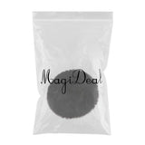 Maxbell Fluffy Faux Fur Seat Cushion Pad Artificial Sheepskin Mat Black 40cm