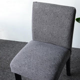 Maxbell Universal Stretch Dining Chair Covers Stool Seat Slipcovers Floral-Grey