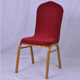 One-piece Dining Room Chair Cover Protector Banquet Chair Slipcover Red