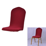 Maxbell One-piece Dining Room Chair Cover Protector Banquet Chair Slipcover Red