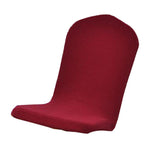 Maxbell One-piece Dining Room Chair Cover Protector Banquet Chair Slipcover Red