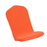 Maxbell One-piece Dining Room Chair Cover Protector Banquet Chair Slipcover Orange