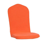 Maxbell One-piece Dining Room Chair Cover Protector Banquet Chair Slipcover Orange