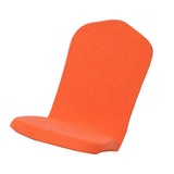 Maxbell One-piece Dining Room Chair Cover Protector Banquet Chair Slipcover Orange