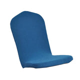 Maxbell One-piece Dining Room Chair Cover Protector Banquet Chair Slipcover Blue