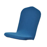 Maxbell One-piece Dining Room Chair Cover Protector Banquet Chair Slipcover Blue