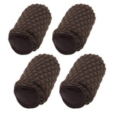 Maxbell 4 Piece Skid-resistant Chair Leg Caps Furniture Table Floor Protector Coffee