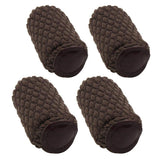 Maxbell 4 Piece Skid-resistant Chair Leg Caps Furniture Table Floor Protector Coffee