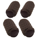 Maxbell 4 Piece Skid-resistant Chair Leg Caps Furniture Table Floor Protector Coffee