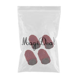 Maxbell 4 Piece Skid-resistant Chair Leg Caps Furniture Table Floor Protector Red
