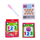 Max 35pcs Flash Cards for Kindergarten Toddlers Preschool Education Number