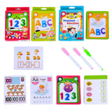 Max 35pcs Flash Cards for Kindergarten Toddlers Preschool Education Number