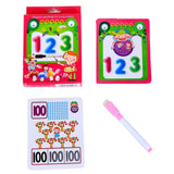 Max 35pcs Flash Cards for Kindergarten Toddlers Preschool Education Number