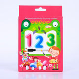 Max 35pcs Flash Cards for Kindergarten Toddlers Preschool Education Number