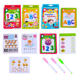 Max 35pcs Flash Cards for Kindergarten Toddlers Preschool Education Number