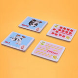 Maxbell  27Pcs Two-sided Flash Cards for Kindergarten Toddlers Preschool Alphabet