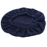 Stretchy Round Bar Stool Cover Chair Seat Cushion Fits 30-38cm Dark Blue