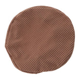 Max Stretchy Round Bar Stool Cover Chair Seat Cushion Fits 30-38cm Chocolate - Aladdin Shoppers