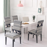 Max Stretch Short Removable Dining Stool Chair Cover Slipcover 13