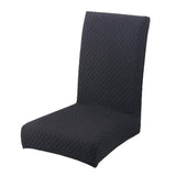 Max Dining Room Chair Cover Stool Seat Protector Banquet Chair Slipcover Black