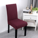 Max Dining Room Chair Cover Stool Seat Protector Banquet Chair Slipcover Red