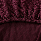 Max Stretch All-inclusive 2-Seater 145-185cm Sofa Cover Protector Red