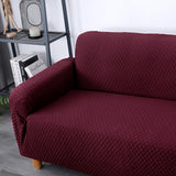 Max Stretch All-inclusive 2-Seater 145-185cm Sofa Cover Protector Red