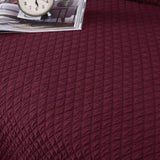 Max Stretch All-inclusive 2-Seater 145-185cm Sofa Cover Protector Red