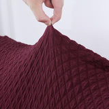 Max Stretch All-inclusive 2-Seater 145-185cm Sofa Cover Protector Red