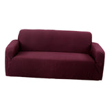 Max Stretch All-inclusive 2-Seater 145-185cm Sofa Cover Protector Red