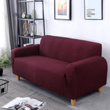 Max Stretch All-inclusive 2-Seater 145-185cm Sofa Cover Protector Red