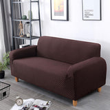 Max Stretch All-inclusive 2-Seater 145-185cm Sofa Cover Protector Brown