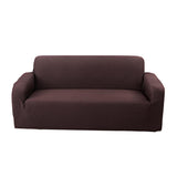 Max Stretch All-inclusive 2-Seater 145-185cm Sofa Cover Protector Brown