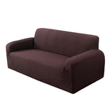 Max Stretch All-inclusive 2-Seater 145-185cm Sofa Cover Protector Brown