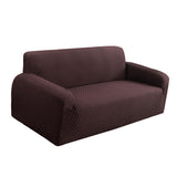 Max Stretch All-inclusive 2-Seater 145-185cm Sofa Cover Protector Brown