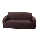 Max Stretch All-inclusive 2-Seater 145-185cm Sofa Cover Protector Brown
