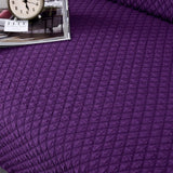 Max Stretch All-inclusive 2-Seater 145-185cm Sofa Cover Protector Purple